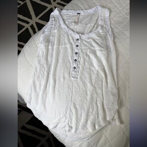Free people traveler tank white